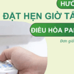 hướng dẫn hẹn giờ điều hòa panasonic