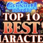 top 10  nhân vật genshin impact 2025