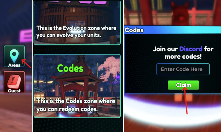 cách nhập code Anime Royale Mới Nhất