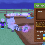 cách lấy Raccoon trong Grow a Garden