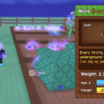 cách lấy mole trong Grow a Garden