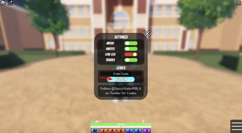 cách nhập code world of stands